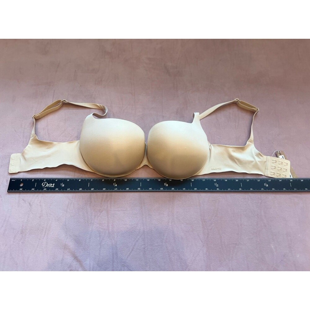 Skims Ultimate Balconette padded Push-Up Bra in Sand NWT Size 34D $64 MSRP
